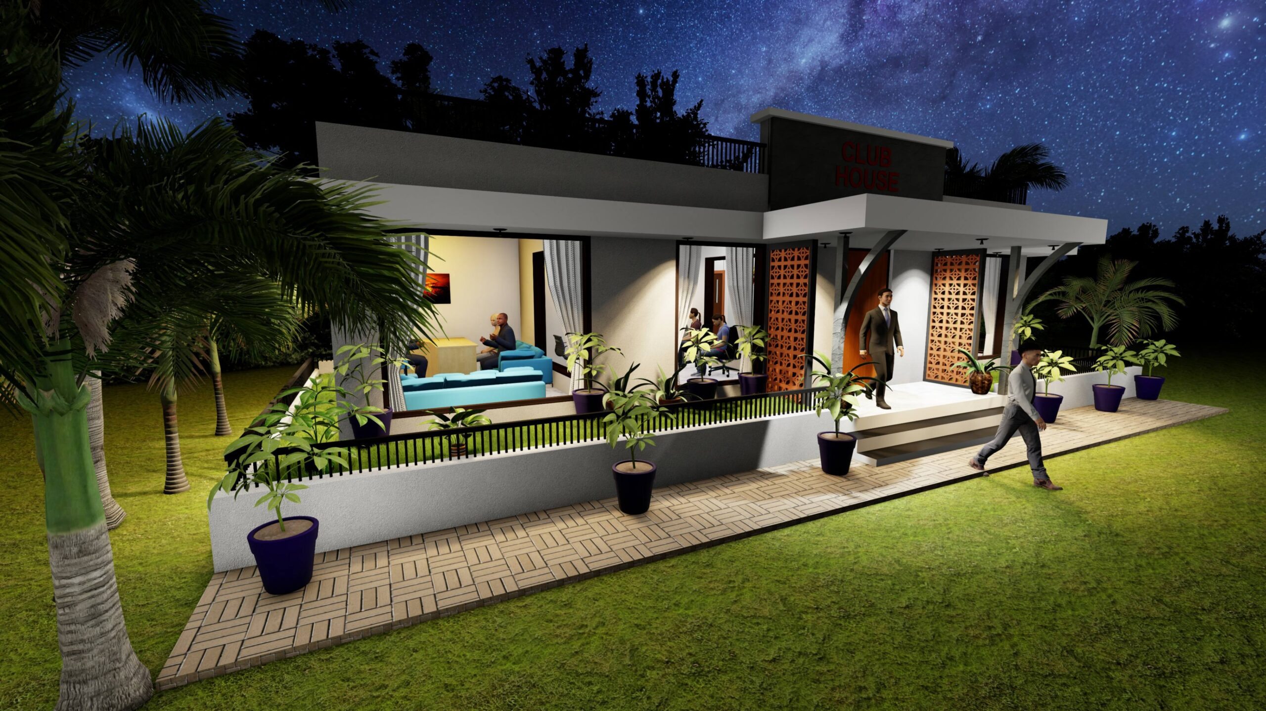 CLUB HOUSE 01 4 LIGHT